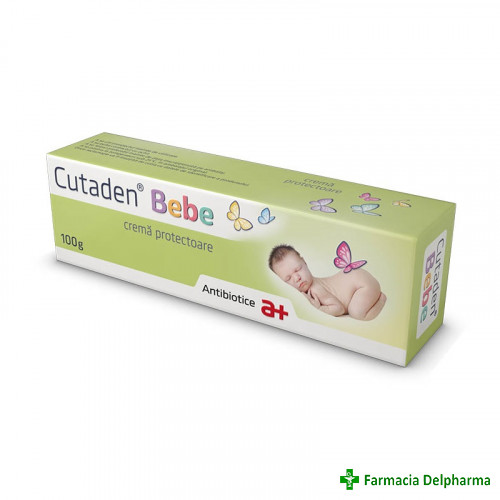 Cutaden Bebe crema protectoare x 100 g, Antibiotice